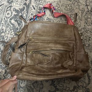 Brown Leather Women's Bag